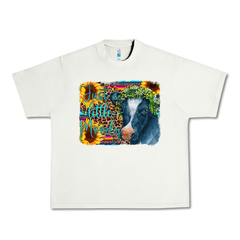 Cow Serape Just A Little Moody Urban Heavy Tee by CowCowDesign | Teevron