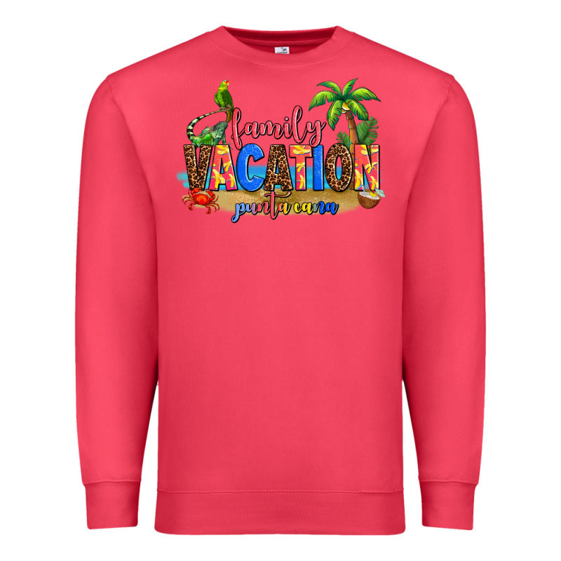 Punta Cana Family Vacation Premium Sweatshirt by AdoDesignShop | Teevron