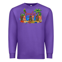 Purple Punta Cana family vacation Premium Sweatshirt - AdoDesignShop