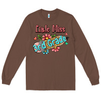 Chestnut little miss third grade Long Sleeve Tee - RanaPortraitStore