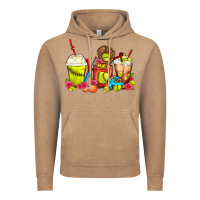 Vintage Coffee Softball Coffee Cups Vintage Hoodie - FaDigitalArtStudio