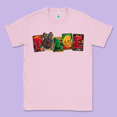 Peace Juneteenth Classic Tee Designed By Cowgirlartshop