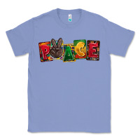 Colony Blue peace juneteenth Classic Tee - CowGirlArtShop