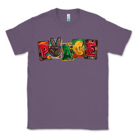 Lavender peace juneteenth Classic Tee - CowGirlArtShop