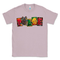 Lilac peace juneteenth Classic Tee - CowGirlArtShop