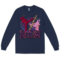 Navy Taekwondo mom Mother's Day Long Sleeve Tee - FaDigitalArtStudio