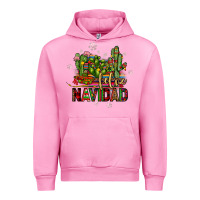 Fuchsia Pink feliz navidad cactus Urban Hoodie - JahusDesignShop