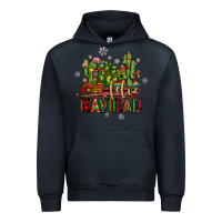Navy feliz navidad cactus Urban Hoodie - JahusDesignShop