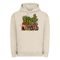 Pigment French Oak feliz navidad cactus Urban Hoodie - JahusDesignShop