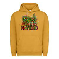 Pigment Peanut Butter feliz navidad cactus Urban Hoodie - JahusDesignShop
