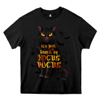 Black It's Just a Bunch of Hocus Pocus Heavy Core Tee - texasbilliewilder