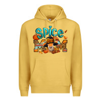 Antique Gold thanksgiving spice mom pilgrim cow Premium Hoodie - Jasminsmagicworld