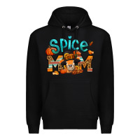 Black thanksgiving spice mom pilgrim cow Premium Hoodie - Jasminsmagicworld