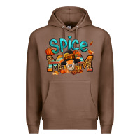 Chestnut thanksgiving spice mom pilgrim cow Premium Hoodie - Jasminsmagicworld