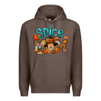 Coffee thanksgiving spice mom pilgrim cow Premium Hoodie - Jasminsmagicworld