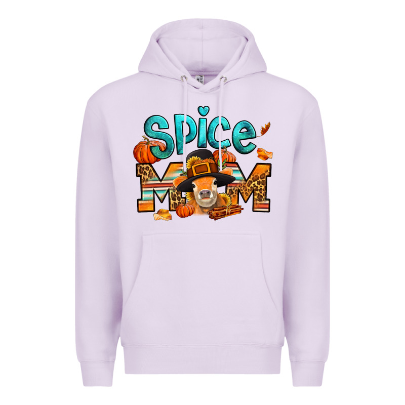 Thanksgiving Spice Mom Pilgrim Cow Premium Hoodie by Jasminsmagicworld | Teevron