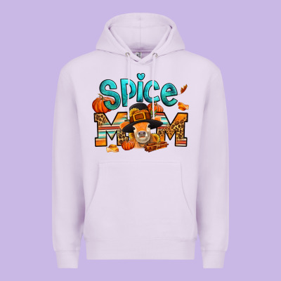 Thanksgiving Spice Mom Pilgrim Cow Premium Hoodie Designed By Jasminsmagicworld