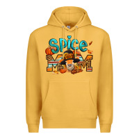 Mustard thanksgiving spice mom pilgrim cow Premium Hoodie - Jasminsmagicworld