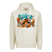 Oatmeal Heather thanksgiving spice mom pilgrim cow Premium Hoodie - Jasminsmagicworld