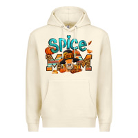 Sandshell thanksgiving spice mom pilgrim cow Premium Hoodie - Jasminsmagicworld
