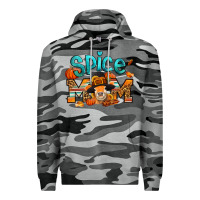 Slate Camo thanksgiving spice mom pilgrim cow Premium Hoodie - Jasminsmagicworld