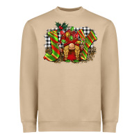 Mushroom christmas joy gnome Heavyweight Sweatshirt - BarkalooDesign