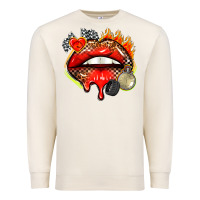 Sandshell race lips Premium Sweatshirt - AdoDesignShop