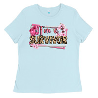 Baby Blue im a survivor cancer awareness Ladies Tee - CowGirlArtShop