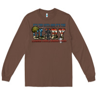 Chestnut It's the guts and it's the glory a hundred stripes Long Sleeve Tee - FaDigitalArtStudio