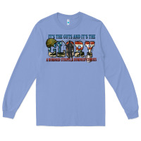 Colony Blue It's the guts and it's the glory a hundred stripes Long Sleeve Tee - FaDigitalArtStudio