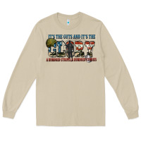 Mushroom It's the guts and it's the glory a hundred stripes Long Sleeve Tee - FaDigitalArtStudio