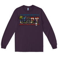 Plum It's the guts and it's the glory a hundred stripes Long Sleeve Tee - FaDigitalArtStudio