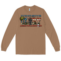 Toasted Coconut It's the guts and it's the glory a hundred stripes Long Sleeve Tee - FaDigitalArtStudio