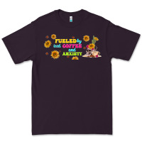Plum fueled by ıced coffee and anxiety Premium Tee - TumblerDesignByShophia