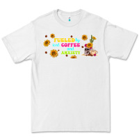 White fueled by ıced coffee and anxiety Premium Tee - TumblerDesignByShophia