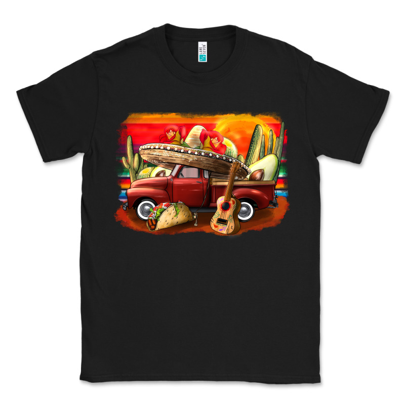 Mexican Cinco De Mayo Truck Classic Tee by CowGirlArtShop | Teevron