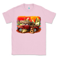 Bubblegum Pink mexican cinco de mayo truck Classic Tee - CowGirlArtShop