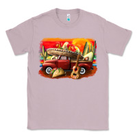 Lilac mexican cinco de mayo truck Classic Tee - CowGirlArtShop