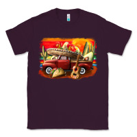 Plum mexican cinco de mayo truck Classic Tee - CowGirlArtShop