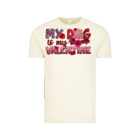 Vintage Arctic my dog is my valentine Vintage Tee - OliviaCreatesArt