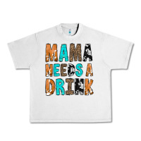 Lunar Rock Mama Needs a Drink Urban Heavy Tee - CowCowDesign