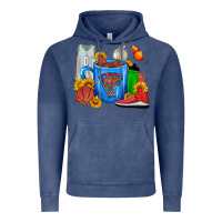 Basketball Coffee Cup Vintage Hoodie | Teevron