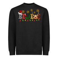 Black christmas believe Heavyweight Sweatshirt - BarkalooDesign