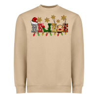 Mushroom christmas believe Heavyweight Sweatshirt - BarkalooDesign