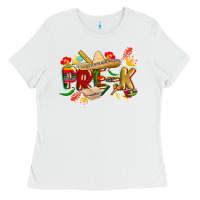 White cinco de mayo pre k Ladies Tee - CowGirlArtShop