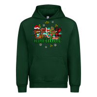 Forest Green feliz navidad Urban Hoodie - JahusDesignShop