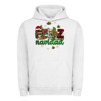 Pigment Lunar Rock feliz navidad Urban Hoodie - JahusDesignShop