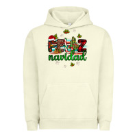 Pigment Pistachio feliz navidad Urban Hoodie - JahusDesignShop