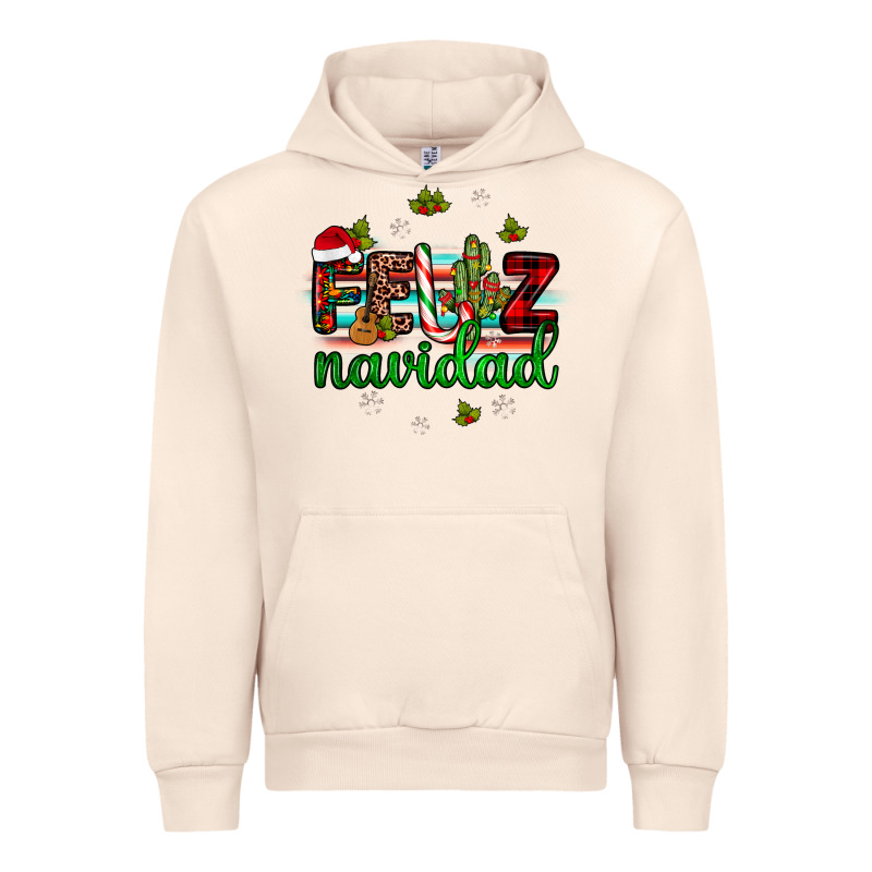 Feliz Navidad Urban Hoodie by JahusDesignShop | Teevron