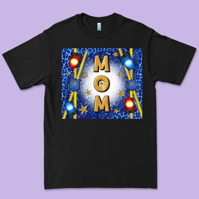 Police Mom Mother’s Day Premium Tee Designed By Tumblerdesignbyshophia